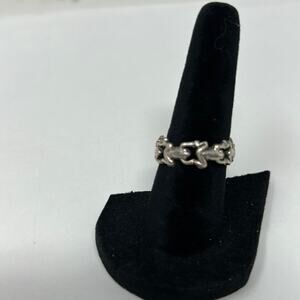 925 Sterling Silver Women's Frog Ring  Size 6